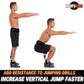 Vertical Jump Trainer Resistance Bands – Waist to Heels Training Set