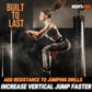 Vertical Jump Trainer Resistance Bands – Waist to Heels Training Set