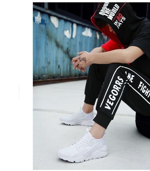 Men’s Lightweight Running Sneakers – Breathable Casual Sport Shoes