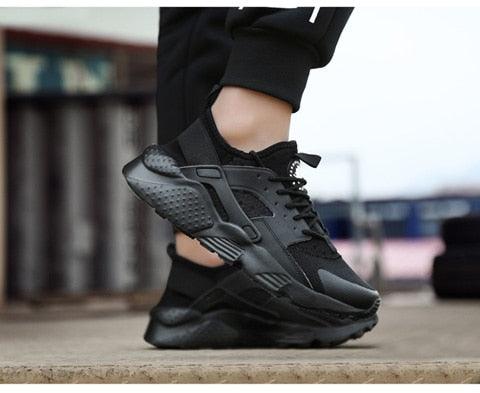 Men’s Lightweight Running Sneakers – Breathable Casual Sport Shoes
