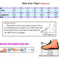 Men’s Mesh Running Sneakers – Lightweight Orange Sole Sport Shoes
