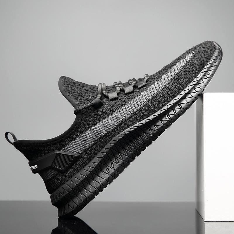 Men’s Lightweight Summer Running Shoes – Slip-On Breathable Sneakers