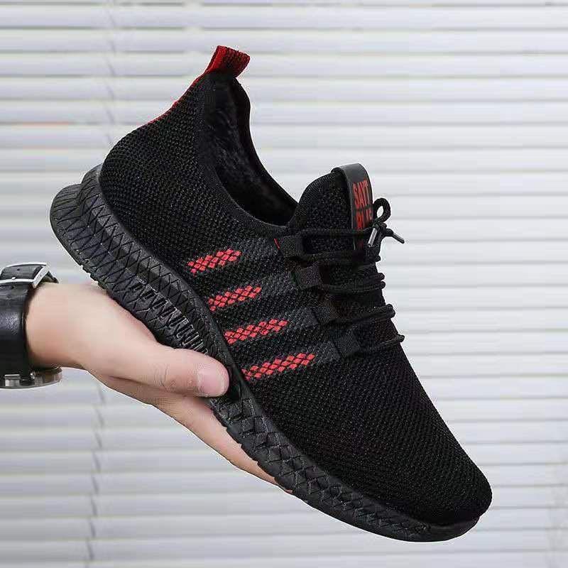 Men’s Lightweight Summer Running Shoes – Slip-On Breathable Sneakers