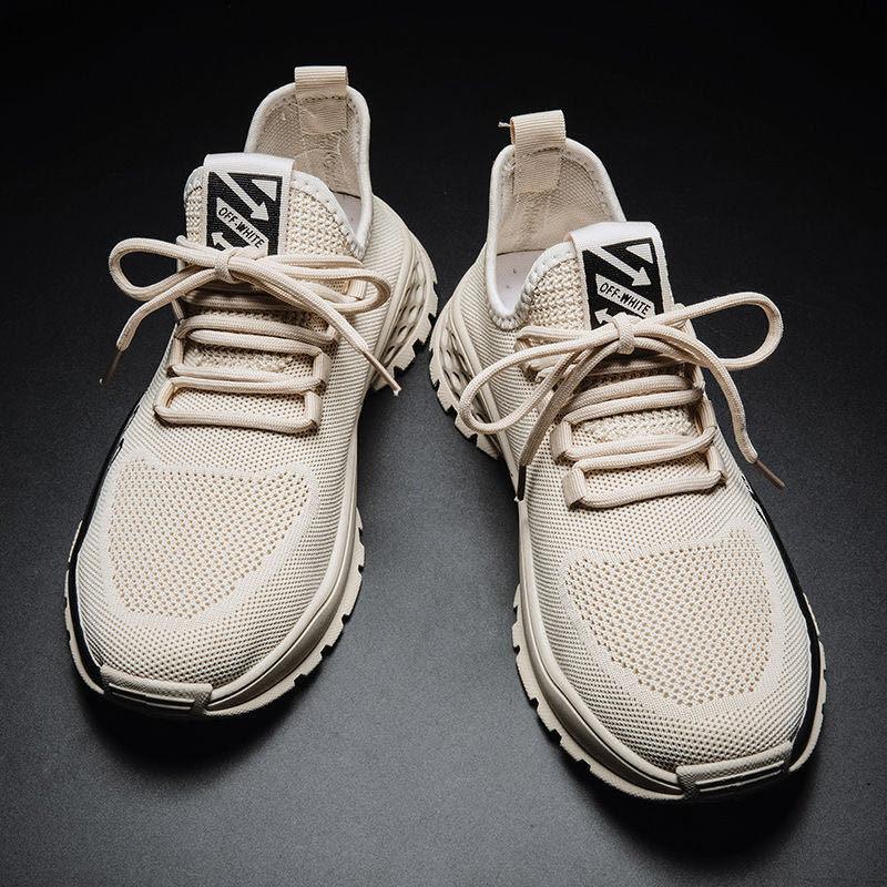Men’s Lightweight Summer Running Shoes – Slip-On Breathable Sneakers