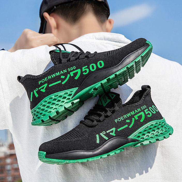 Men’s Lightweight Summer Running Shoes – Slip-On Breathable Sneakers