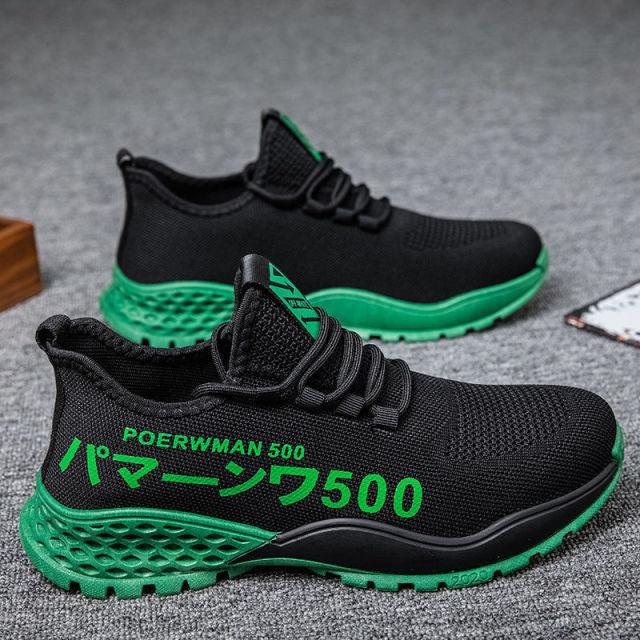 Men’s Lightweight Summer Running Shoes – Slip-On Breathable Sneakers