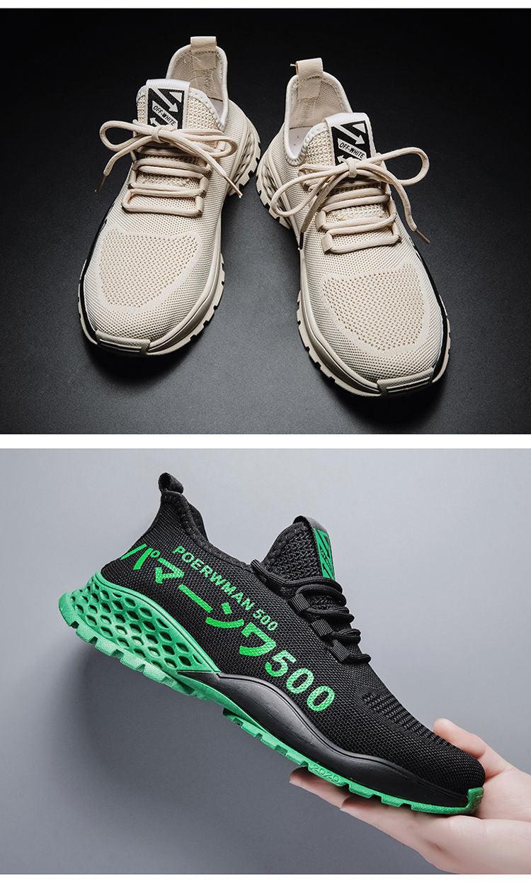 Men’s Lightweight Summer Running Shoes – Slip-On Breathable Sneakers