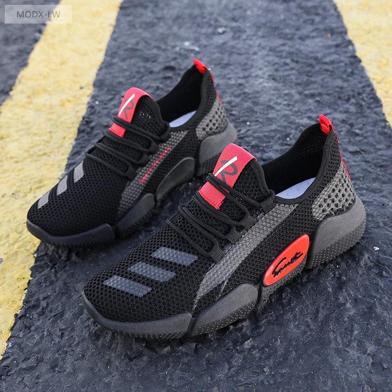 Men’s Lightweight Summer Running Shoes – Slip-On Breathable Sneakers