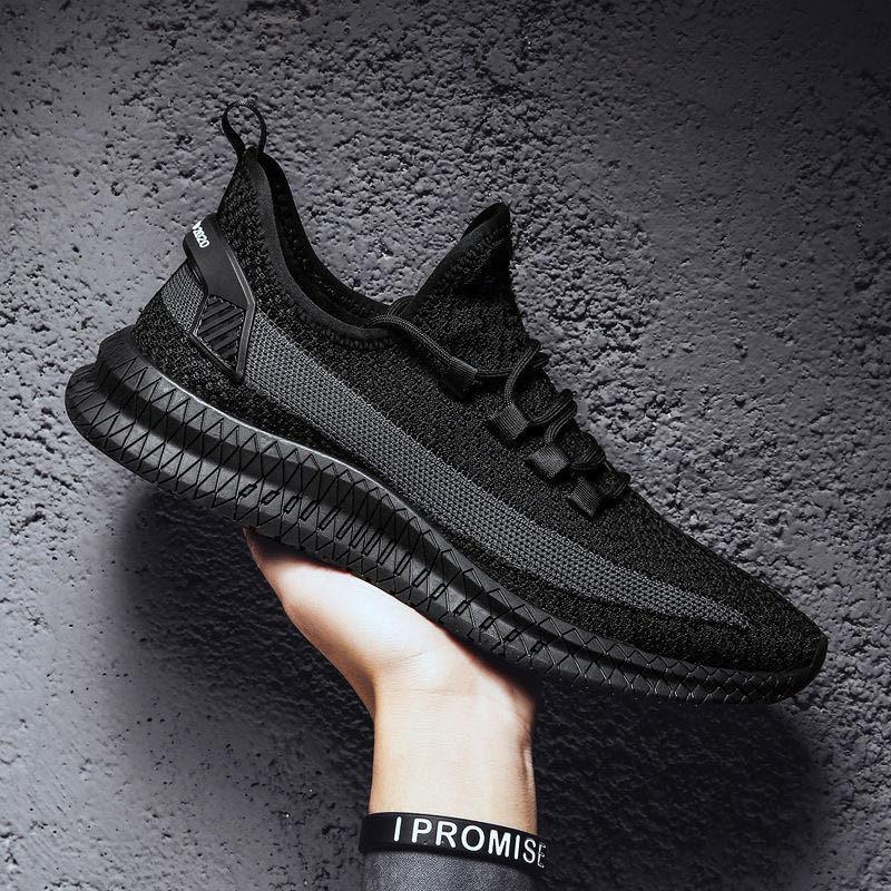 Men’s Lightweight Summer Running Shoes – Slip-On Breathable Sneakers