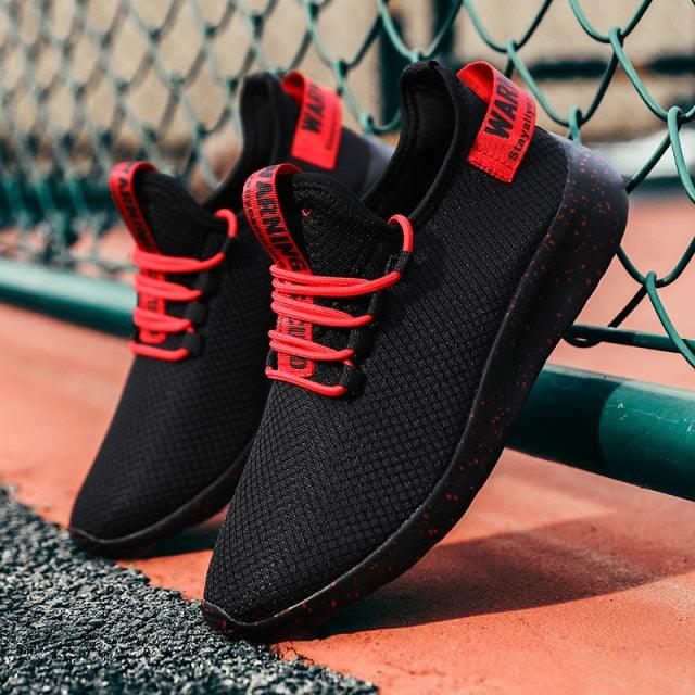 Men’s Air Cushion Running Sneakers – Slip-On Casual Trainer Shoes