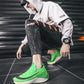 Men’s Air Cushion Running Sneakers – Slip-On Casual Trainer Shoes