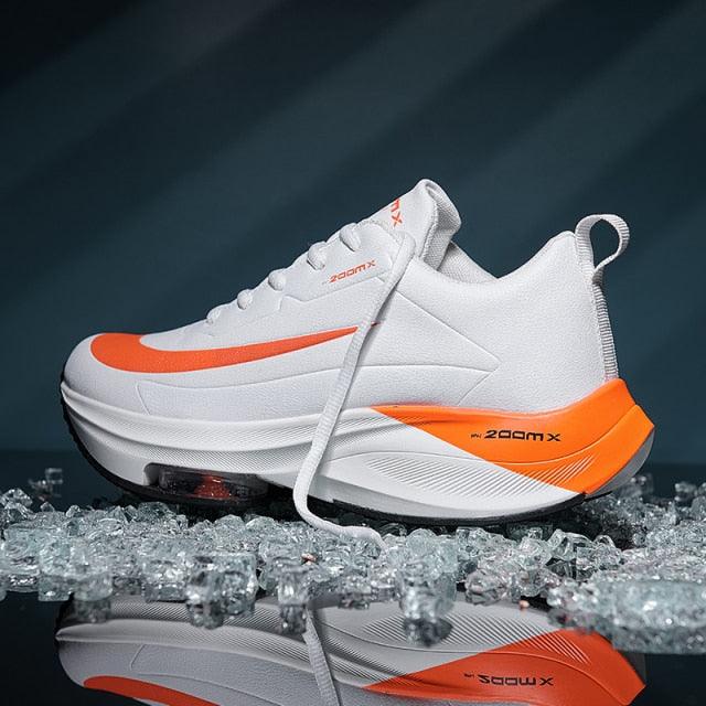 Men’s Air Cushion Running Sneakers – Slip-On Casual Trainer Shoes