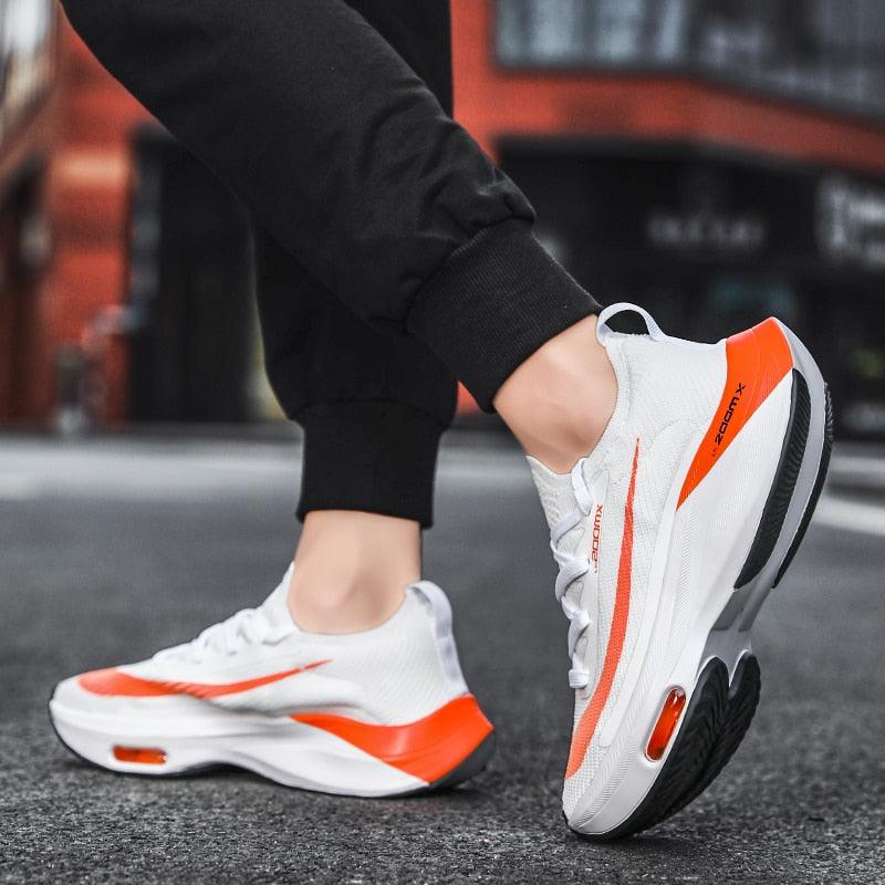 Men’s Air Cushion Running Sneakers – Slip-On Casual Trainer Shoes