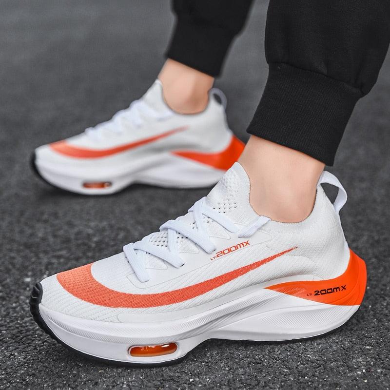 Men’s Air Cushion Running Sneakers – Slip-On Casual Trainer Shoes
