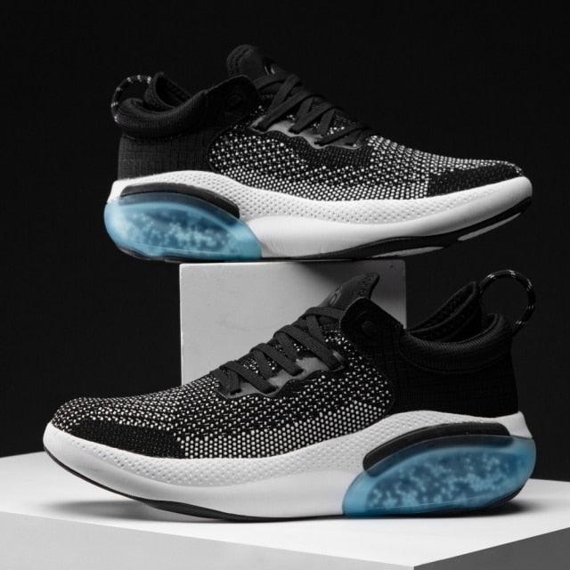Men’s Air Cushion Running Sneakers – Slip-On Casual Trainer Shoes