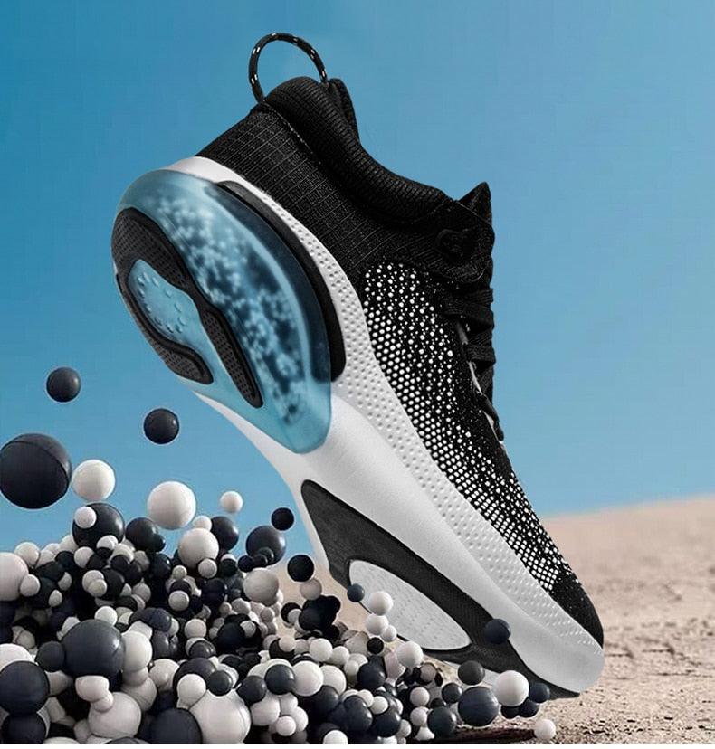 Men’s Air Cushion Running Sneakers – Slip-On Casual Trainer Shoes