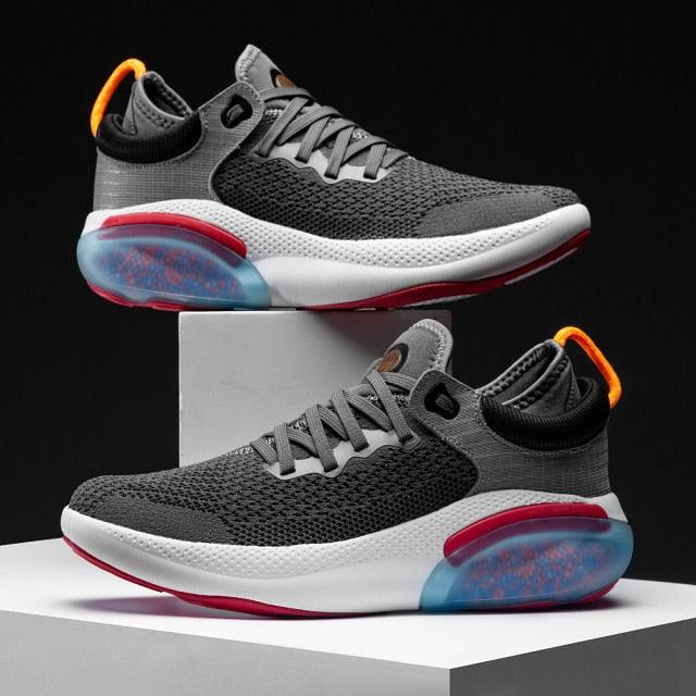 Men’s Air Cushion Running Sneakers – Slip-On Casual Trainer Shoes