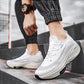 Men’s Air Cushion Running Sneakers – Slip-On Casual Trainer Shoes