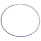 21.50 Carat Genuine Tanzanite .925 Sterling Silver Necklace