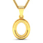 0.22 Carat Genuine White Diamond 14K Yellow Gold Pendant