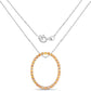 2.88 Carat Genuine Orange Sapphire .925 Sterling Silver Pendant