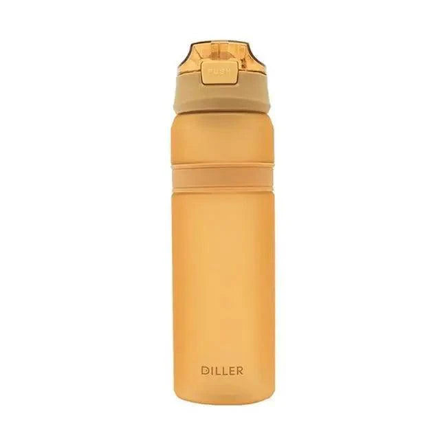Tritan Sports Water Bottle with Straw – Portable Fitness Bottle