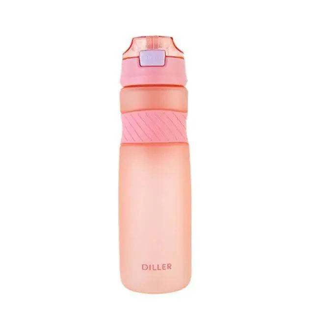 Tritan Sports Water Bottle with Straw – Portable Fitness Bottle