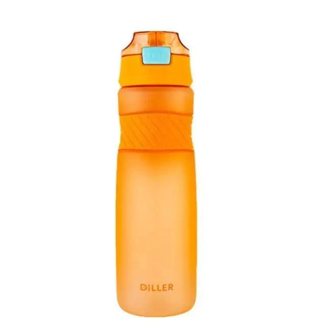Tritan Sports Water Bottle with Straw – Portable Fitness Bottle