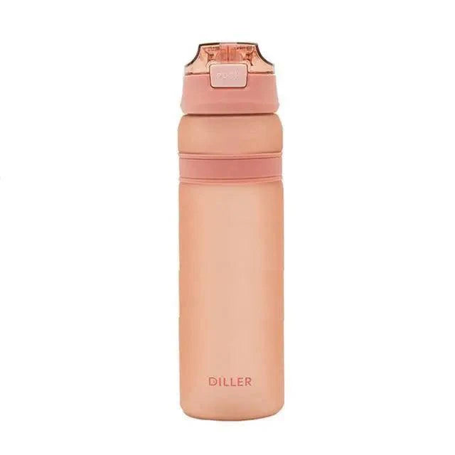 Tritan Sports Water Bottle with Straw – Portable Fitness Bottle