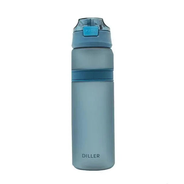 Tritan Sports Water Bottle with Straw – Portable Fitness Bottle