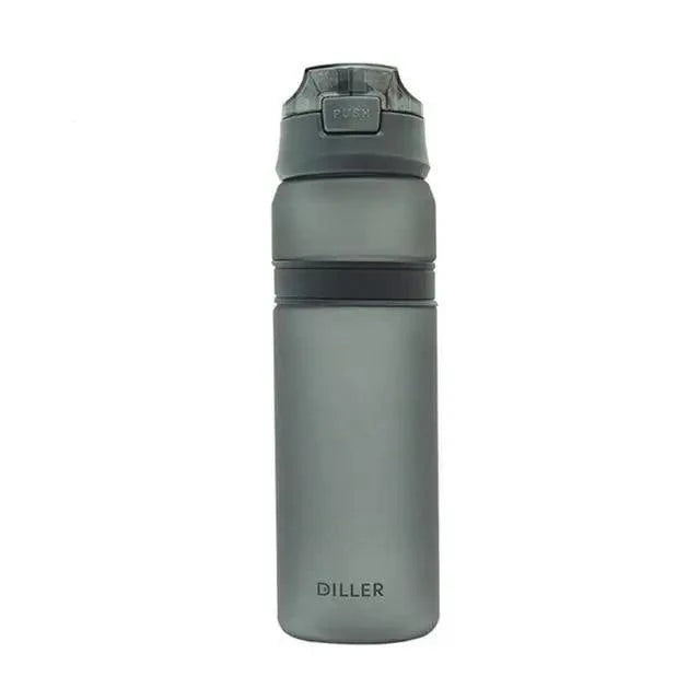 Tritan Sports Water Bottle with Straw – Portable Fitness Bottle