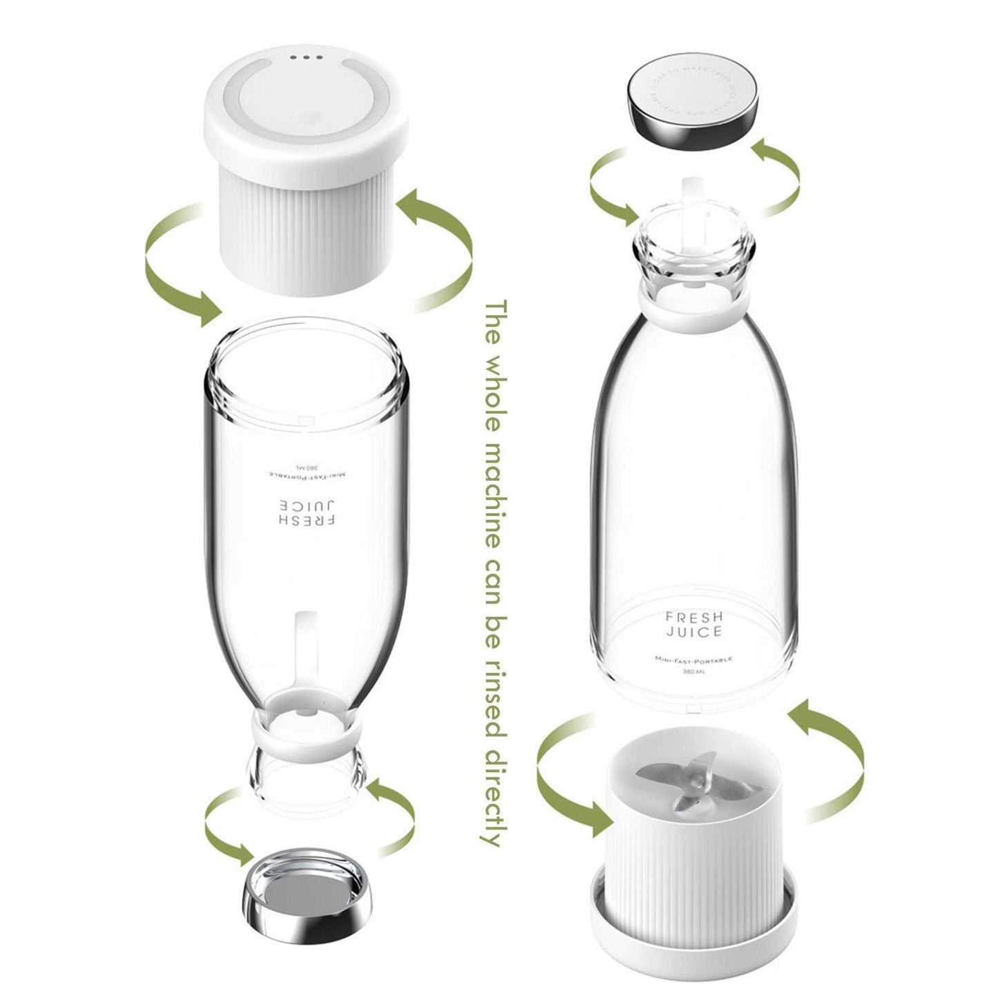 Wireless Portable Mini Blender – Juicer & Smoothie Cup
