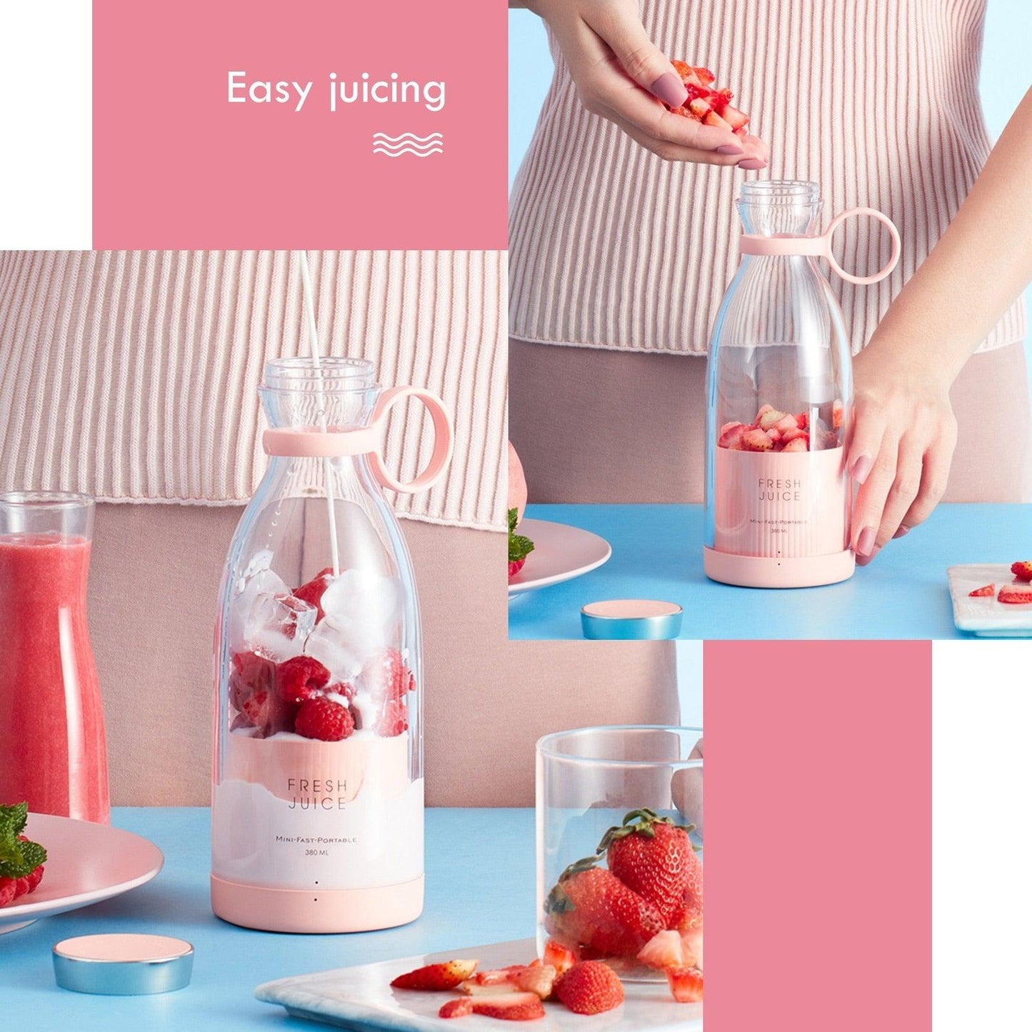 Wireless Portable Mini Blender – Juicer & Smoothie Cup