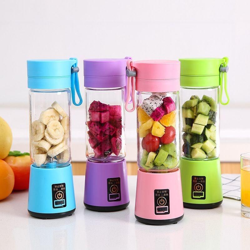 Portable Mini Electric Juicer Blender – USB Smoothie Maker Cup