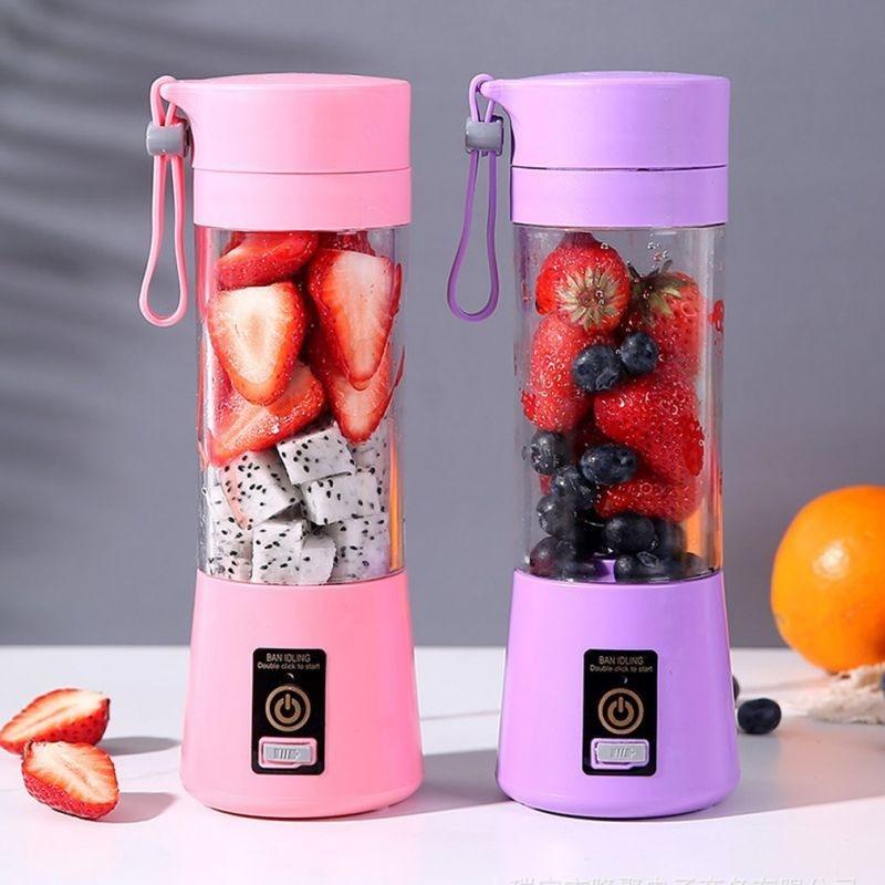 Portable Mini Electric Juicer Blender – USB Smoothie Maker Cup