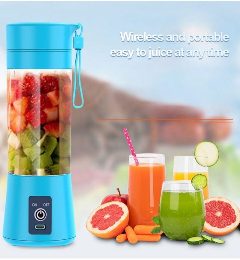 Portable Mini Electric Juicer Blender – USB Smoothie Maker Cup