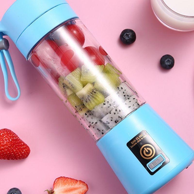 Portable Mini Electric Juicer Blender – USB Smoothie Maker Cup