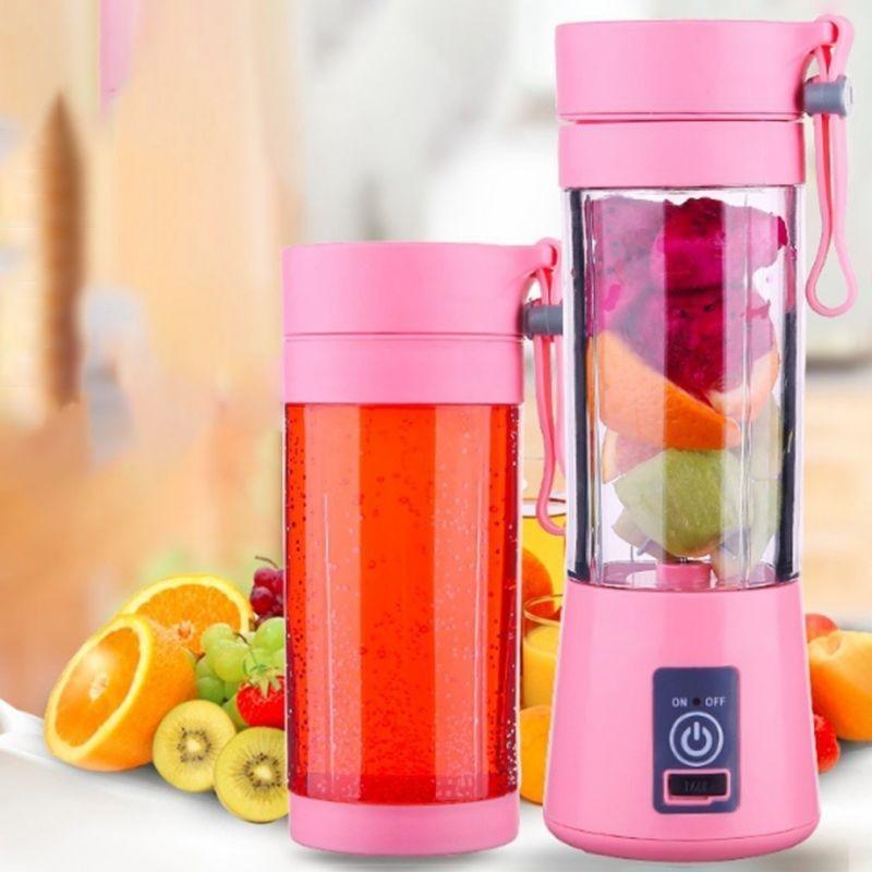 Portable Mini Electric Juicer Blender – USB Smoothie Maker Cup