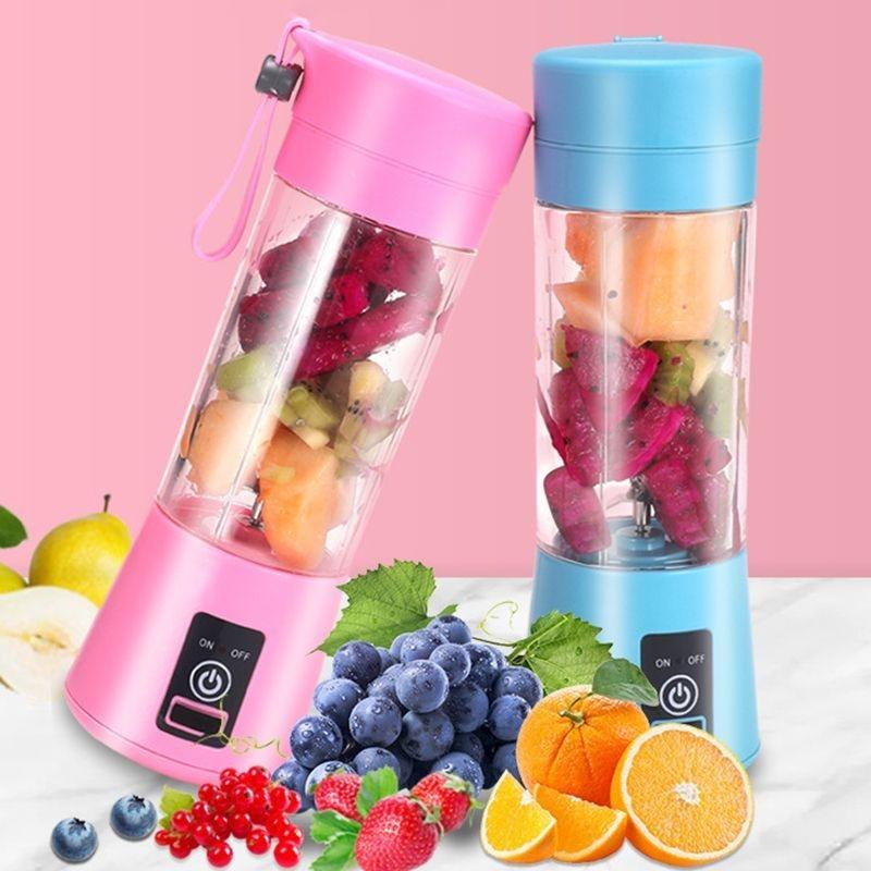 Portable Mini Electric Juicer Blender – USB Smoothie Maker Cup