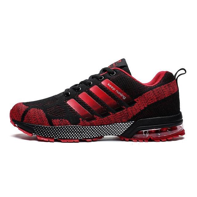 Men’s Air Cushion Running Sneakers – Lace-Up Athletic Shoes