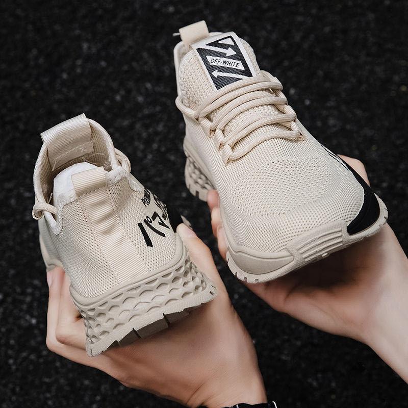 Men’s Lightweight Summer Running Shoes – Slip-On Breathable Sneakers