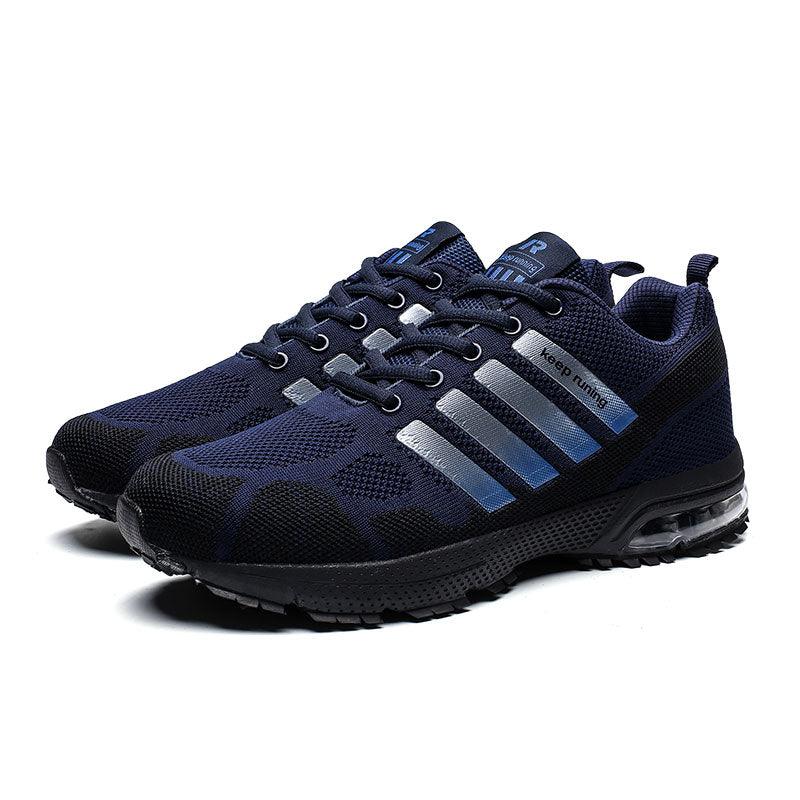 Men’s Air Cushion Running Sneakers – Lace-Up Athletic Shoes