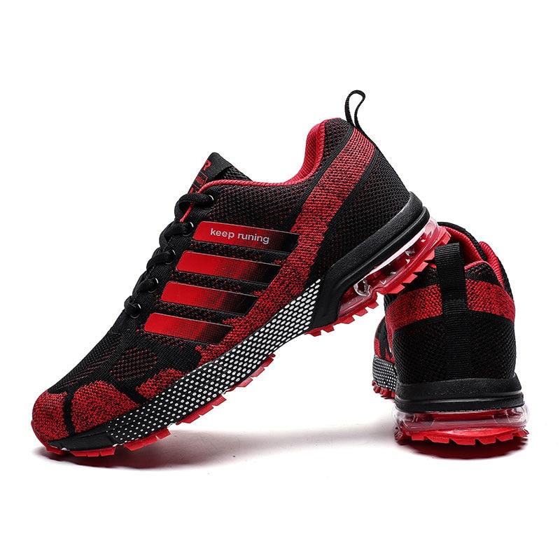 Men’s Air Cushion Running Sneakers – Lace-Up Athletic Shoes