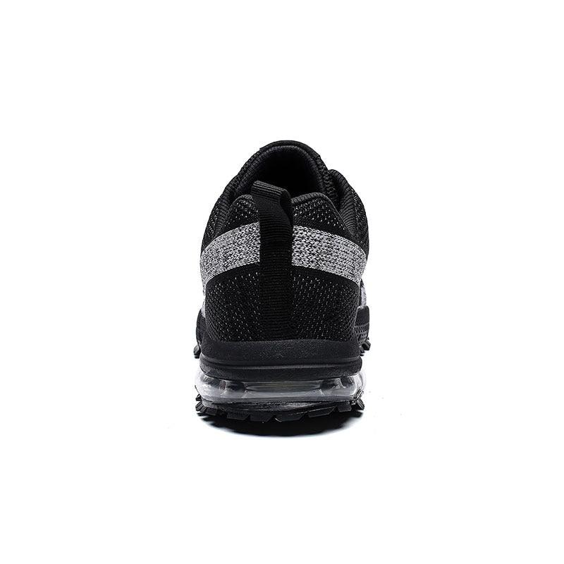 Men’s Air Cushion Running Sneakers – Lace-Up Athletic Shoes
