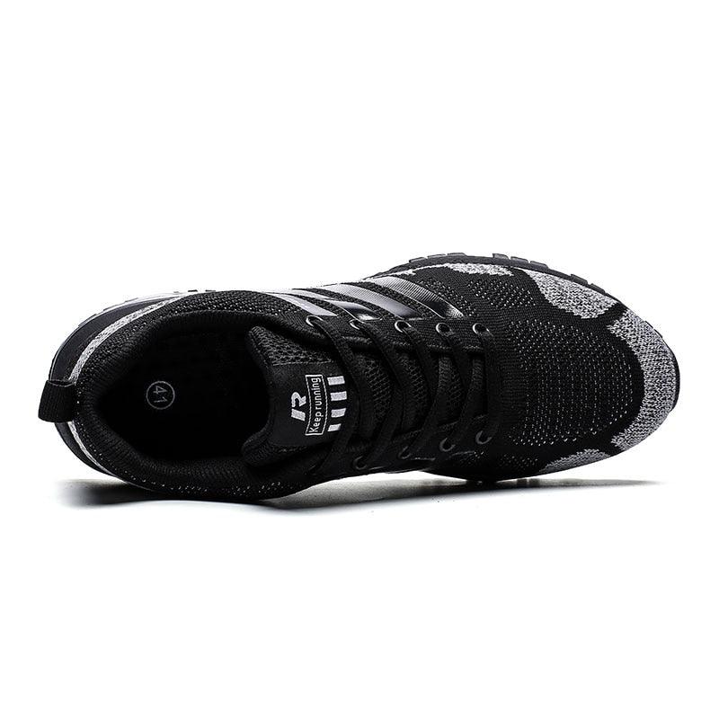 Men’s Air Cushion Running Sneakers – Lace-Up Athletic Shoes