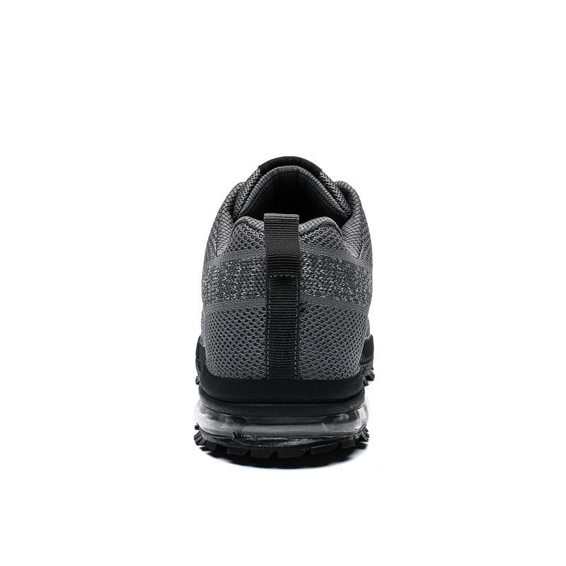 Men’s Air Cushion Running Sneakers – Lace-Up Athletic Shoes