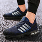 Men’s Air Cushion Running Sneakers – Lace-Up Athletic Shoes