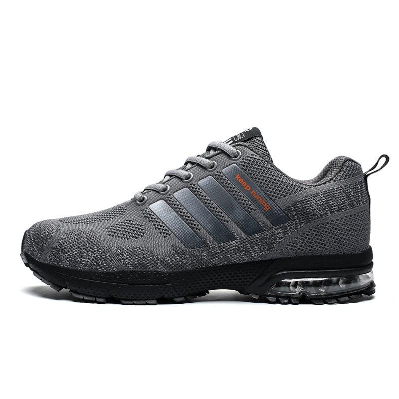 Men’s Air Cushion Running Sneakers – Lace-Up Athletic Shoes