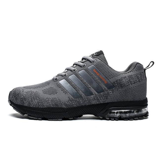 Men’s Air Cushion Running Sneakers – Lace-Up Athletic Shoes