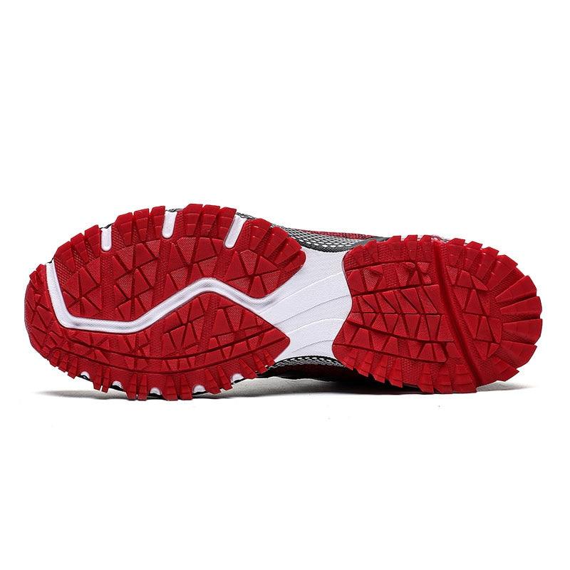 Men’s Air Cushion Running Sneakers – Lace-Up Athletic Shoes